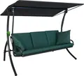 Produktbild: Angerer Hollywoodschaukel aus Stahl 3-Sitzer Elegance Sun Grün