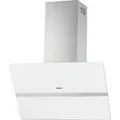 Produktbild: WOLKENSTEIN W S4-90A++WTZ Dunstabzugshaube Wandhaube Abluft Umluft Weißes Glas 90cm 558 m3/h Luftstrom - Weiß