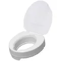 Produktbild: Drive Medical Toilettensitzerhöhung Drive Medical Ticco 2G Toilettensitzerhöhung 10 cm mit Deckel, 10 cm, werkzeuglose Montage, mit Deckel, Belastbarkeit 225 kg weiß