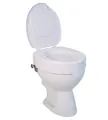 Produktbild: Drive Medical Toilettensitzerhöhung Ticco 2G - 10 cm hoch mit Deckel Farbe: Weiß