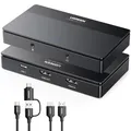 Produktbild: UGREEN 4K Video Capture Card, HDMI auf USB 3.0 Type C Video Grabber 1080P 60fps für Gaming Live Streaming Video Recorder, kompatibel mit Switch PS5 Xbox iPad DSLR MacBook Laptop PC Phone Mac mini 4