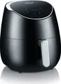 Produktbild: SEVERIN Heißluftfritteuse XXL FR 2445 | 5L Airfryer | 2000W | 8 Programme | Keramik-Beschichtung | Schwarz