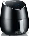 Produktbild: Heißluftfritteuse Airfryer 5L 2000W Schwarz Edelstahl XXL 8 Programme