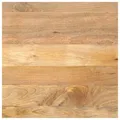 Produktbild: vidaXL Tischplatte, Holzplatte für Esstisch Couchtisch, Massivholzplatte Rustikales Design, Ersatztischplatte, 90x90x3,8cm Quadratisch Massivholz Mango