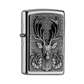 Produktbild: Zippo Benzin-Feuerzeug Deer Head, unbefüllt