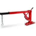 Produktbild: Eberth Pick Up Kran, Ladekran, Maximum Tragfähigkeit 450 Kg, Massiver Fuß Für Bodenmontage, Lasthaken Und Kette, Hubhöhe Von 35 Bis 1330 Mm, Auslegerlänge Von 880 Bis 1400 Mm, Werkstattkran