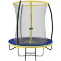 Produktbild: Zero Gravity Trampolin Outdoor Ø 183/244/305/366/427 cm, TÜV GS, Smartes Klappnetz für schnellen Auf- und Abbau, Outdoor Trampolin Komplett-Set inkl. Leiter, Aufbauvideo, Ultima 4