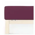 Produktbild: Schlafgut Spannbetttuch Casual aus Bio Baumwolle 90x190 - 100x200 cm | purple-deep - lila