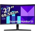 Produktbild: Samsung Monitor S39GD, S27D396GAU, 27 Zoll, Full HD 1920 x 1080 Pixel, 4 ms, 100 Hz, Curved