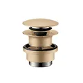 Produktbild: hansgrohe Ablaufgarnitur Push-Open für Waschtisch- und Bidetmischer, Brushed Bronze