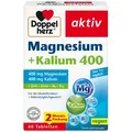Produktbild: DOPPELHERZ Magnesium+Kalium Tabletten 60 St