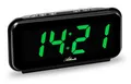 Produktbild: Digitalwecker groß LED Anzeige 3 Alarme Nachtdimmung Stromanschluss Grün -2608/6