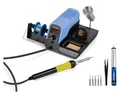 Produktbild: Stagecaptain Lötkolben LS-480 Lötstation, max. 480 °C, max. 30 W, elektrisch, Feinlötkolben mit Pinzette, 5 Lötspitzen, Lötzinn & Reiniger, Entlötpumpe mit extrem kurzer Aufheizzeit