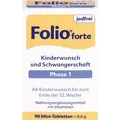 Produktbild: Folio forte Kinderwunsch und Schwangerschaft Phase 1 Mini-Tabletten, 90 St. Tabletten