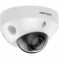 Produktbild: Hikvision DS-2CD2586G2-IS(2.8mm)(C) 8MP 4K AcuSense Mini Dome Kamera mit Mikrofon Audio und Alarm