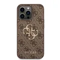 Produktbild: iPhone 14 Pro Hülle Guess PU 4G Metal Logo Schutzhülle Case Braun