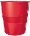 Produktbild: LEITZ Papierkorb WOW aus Kunststoff 15 Liter rot