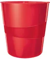 Produktbild: LEITZ Papierkorb WOW, aus Kunststoff, 15 Liter, rot
