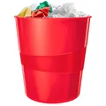 Produktbild: AKTION: LEITZ WOW Duo Colour Papierkorb 15,0 l rot, 1 St. mit Prämie nach...
