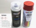 Produktbild: DUPLI 5-0380 Lack Auto Spray für Audi  LY3D TORNADO Rot 400 ml 538322 + Klarlack