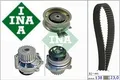 Produktbild: INA 530017131 Wasserpumpe + Zahnriemensatz Zahnriemensatz und Wasserpumpe