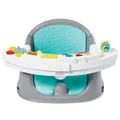 Produktbild: Infantino Music & Lights 3-in-1 Baby-Booster, Entdeckungssitz, Mitwachsend, Umwandelbarer Baby-Sitz, Anpassbare Größe, Interaktiver Spiel- und Snack-Tisch, Fördert die Kindesentwicklung, Farbe Blau