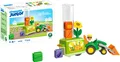 Produktbild: Playmobil® Traktor mit lustiger Pflanzmaschine (71773), Junior Konstruktions-Spielset, (11 St), Made in Europe