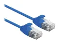 Produktbild: ROLINE UTP DataCenter Patchkabel Kat.6A (Class EA), LSOH, slim, blau, 0,5 m 21.15.3942