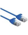 Produktbild: ROLINE 0,5 m Cat6a U/UTP UTP RJ-45 Blau DataCenter Patchkabel Kat.6A LSOH slim blau 0.5 m (21.15.3942)