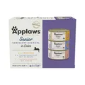 Produktbild: Applaws Natural Complete Wet Katzenfutter für ältere erwachsene Katzen, Multipack Thunfisch und Huhn Auswahl in Gelee 6 x 70g