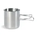 Produktbild: Becher Handle Mug 600 ml - Tasse aus rostfreiem Edelstahl - Mit Klappgriffen ...
