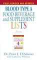 Produktbild: Blood Type A Food, Beverage and Supplement Lists (Eat Right 4 Your Type)