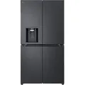 Produktbild: LG GMF960EV2E French Door (646 l, E, 1792 mm hoch, Essence Black Steel)