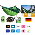 Produktbild: NATUREFUN Ultraleichte Reise Camping Hängematte | 300kg Tragkraft (300 x 200 ...