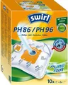 Produktbild: Swirl PH 86/PH 96 EcoPor Staubsaugerbeutel Hausstaub Feinstaub Pollen 10 Beutel