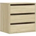 Produktbild: vidaXL Kommode Sonoma-Eiche 60x41x58 cm Holzwerkstoff