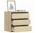 Produktbild: vidaXL Kommode, Kommode Sonoma-Eiche 60x41x58 cm Holzwerkstoff