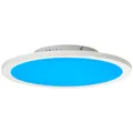 Produktbild: modernes Aufbaupaneel Durchmesser 40cm - Dimmbare Deckenlampe mit RGB