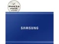 Produktbild: SAMSUNG Portable SSD T7 PC/Mac Festplatte 1 TB SSD extern Indigo blue