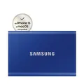 Produktbild: SAMSUNG Portable SSD T7 PC/Mac Festplatte, 1 TB SSD, extern, Indigo blue
