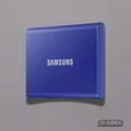 Produktbild: Samsung Portable SSD T7 - 1TB Externe Festplatte - USB 3.2 - Indigo Blue - Blau