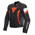 Produktbild: Dainese Avro 5 Textiljacke, black/fluo-red/white, Gr. 54