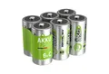 Produktbild: ANSMANN AG Akku C 2500mAh Baby NiMH 1,2V – 1000x wiederaufladbar (6 Stück) Akku 2500 mAh (1.2 V)