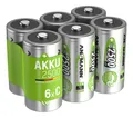 Produktbild: 6x ANSMANN NiMH Akku Baby C 2500mAh maxE HR14 II. Wahl