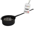 Produktbild: Popcorn-Grillpfanne Karbonstahl Lagerfeuerpfanne Outdoor Popcorn Maker Camping
