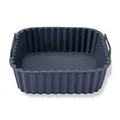 Produktbild: Fackelmann Silikonform für Heißluftfritteuse Eckig 15x15x5cm Spülmaschinenfest