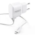 Produktbild: Hama 5W Ladegerät mit Lightning-Kabel 1m, weiß