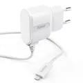 Produktbild: hama Ladekabel mit Adapter weiB 1,0 m, 5 Watt NEU