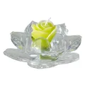 Produktbild: Formano - Leuchter Rose 11cm transparent