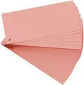 Produktbild: EXACOMPTA Trennstreifen 105 x 240 mm rosa 180 g/qm 100 Stück